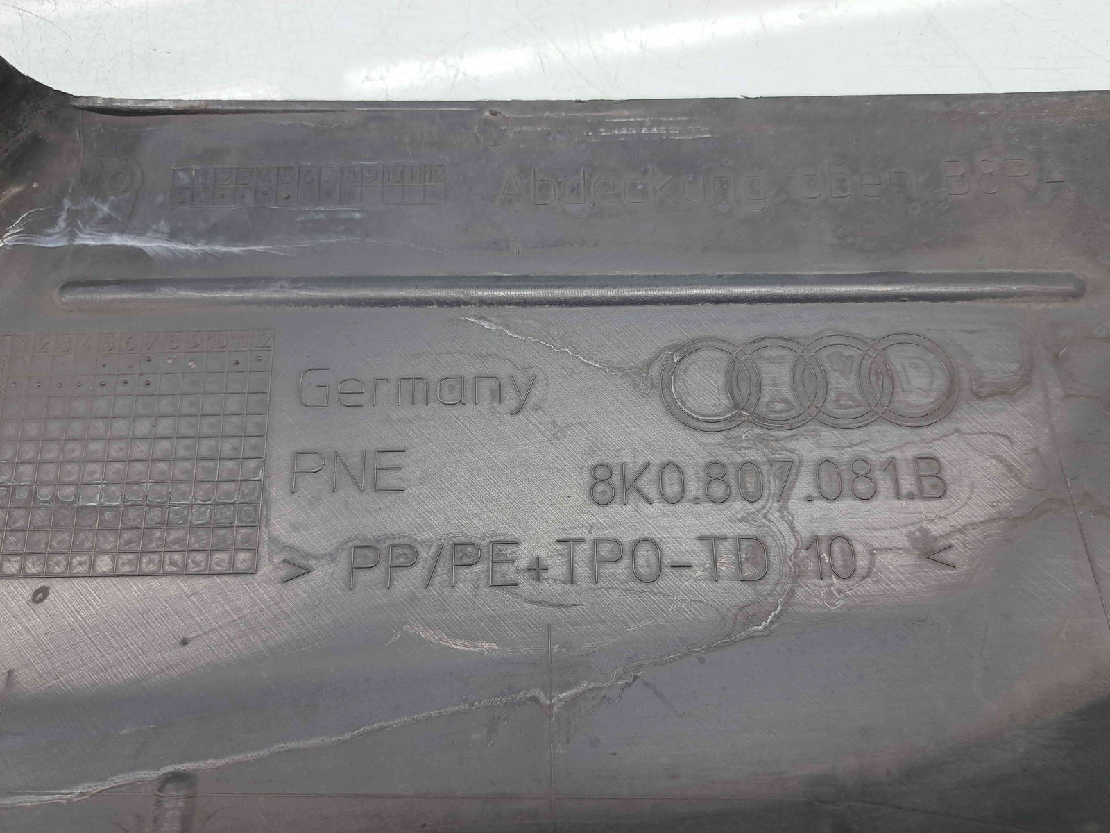 Capac trager Audi A4 (8K2, B8.5) Facelift [Fabr 2008-2015] 8K0807081 - imagine 3