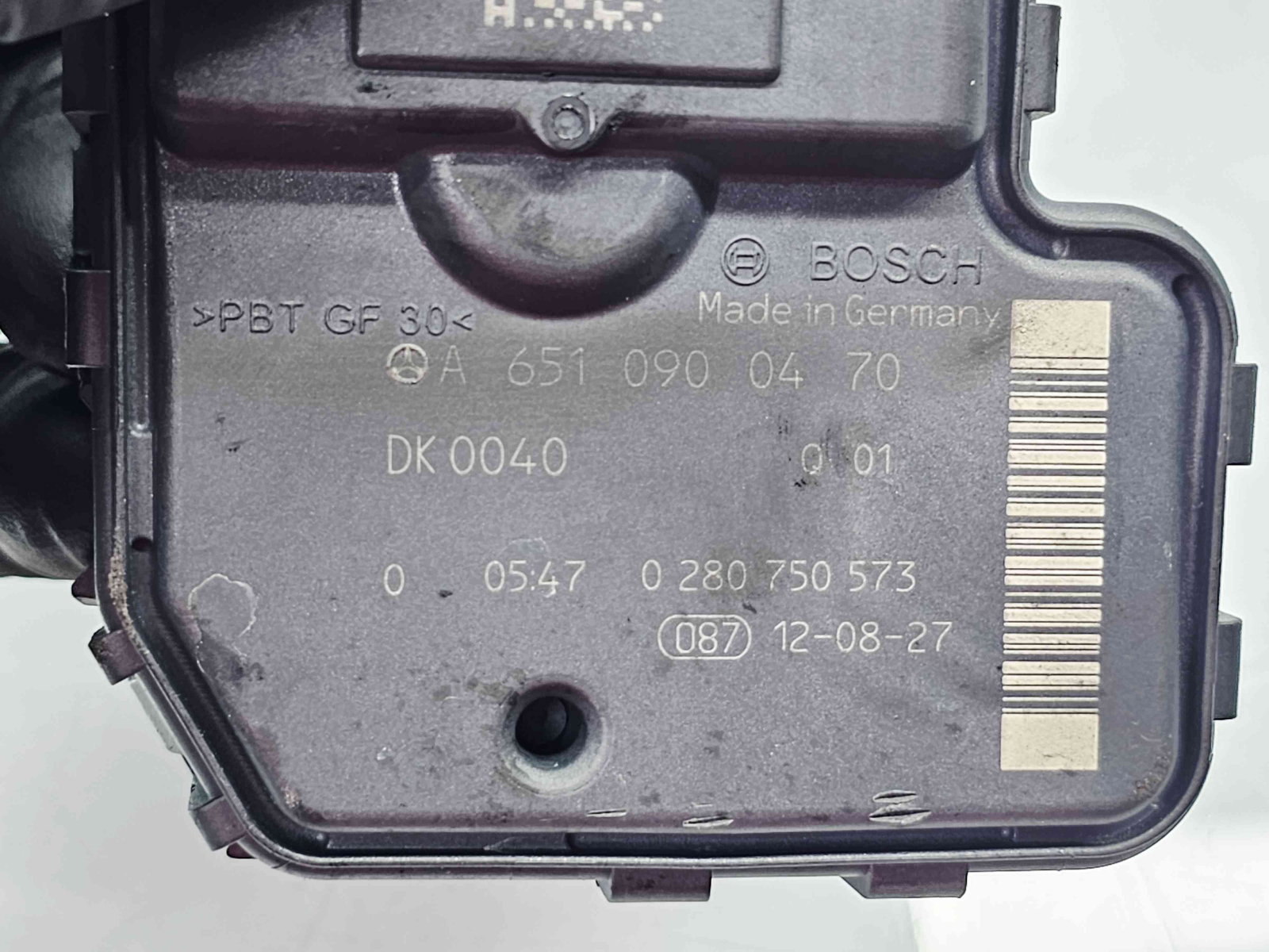 Clapeta acceleratie Mercedes Clasa C Coupe (C204) Facelift AMG [Fabr 2011-2015] A6510900470 2.2 CDI 651911 125KW / 170CP - imagine 4