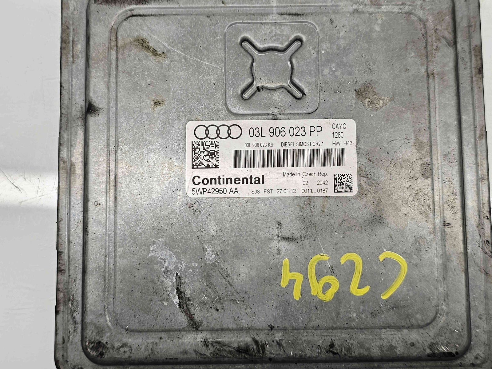 Calculator motor ECU Audi A3 Sportback (8PA) [Fabr 2004-2013] 03L906023PP 1.6 TDI CAYC 77KW / 105KW - imagine 4