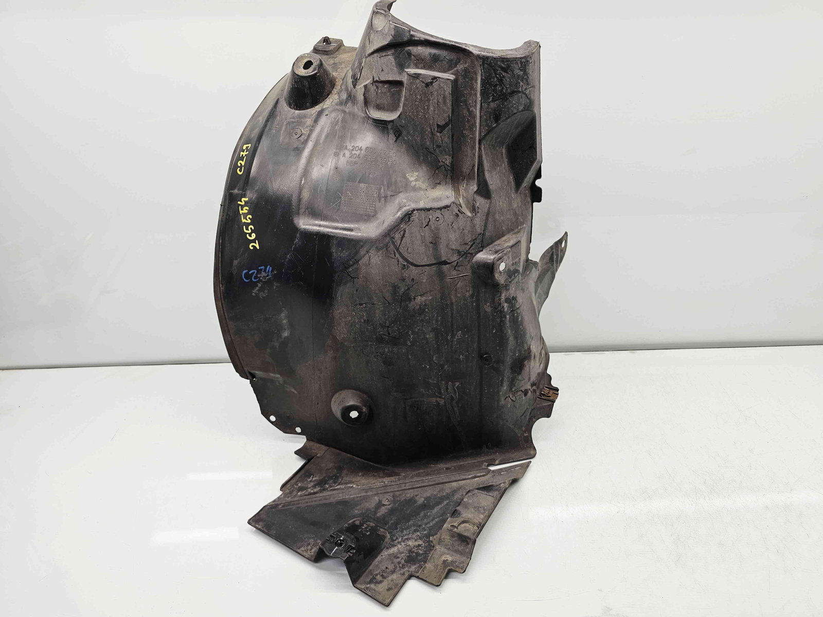 Carenaj roata stanga fata Mercedes Clasa C Coupe (C204) Facelift AMG [Fabr 2011-2015] OEM - imagine 1