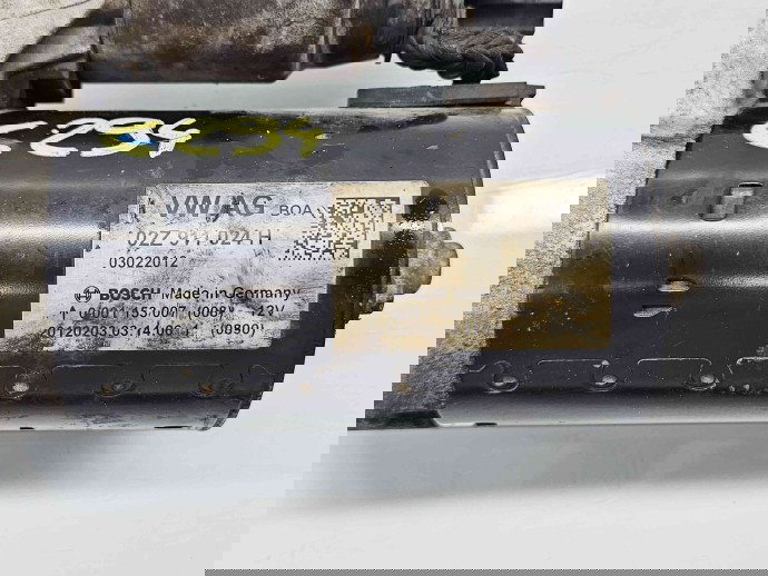  Electromotor 13 dinti Audi A3 Sportback (8PA) [Fabr 2004-2013] 02Z911024H  1.6 TDI CAYC77KW / 105KW