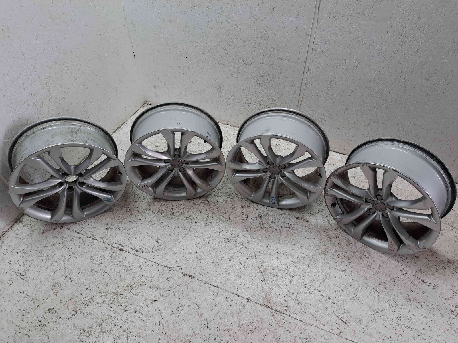 Set jante aliaj Audi Q5 (8RB) [Fabr 2008-2016] S-line 8K0854932A - imagine 3