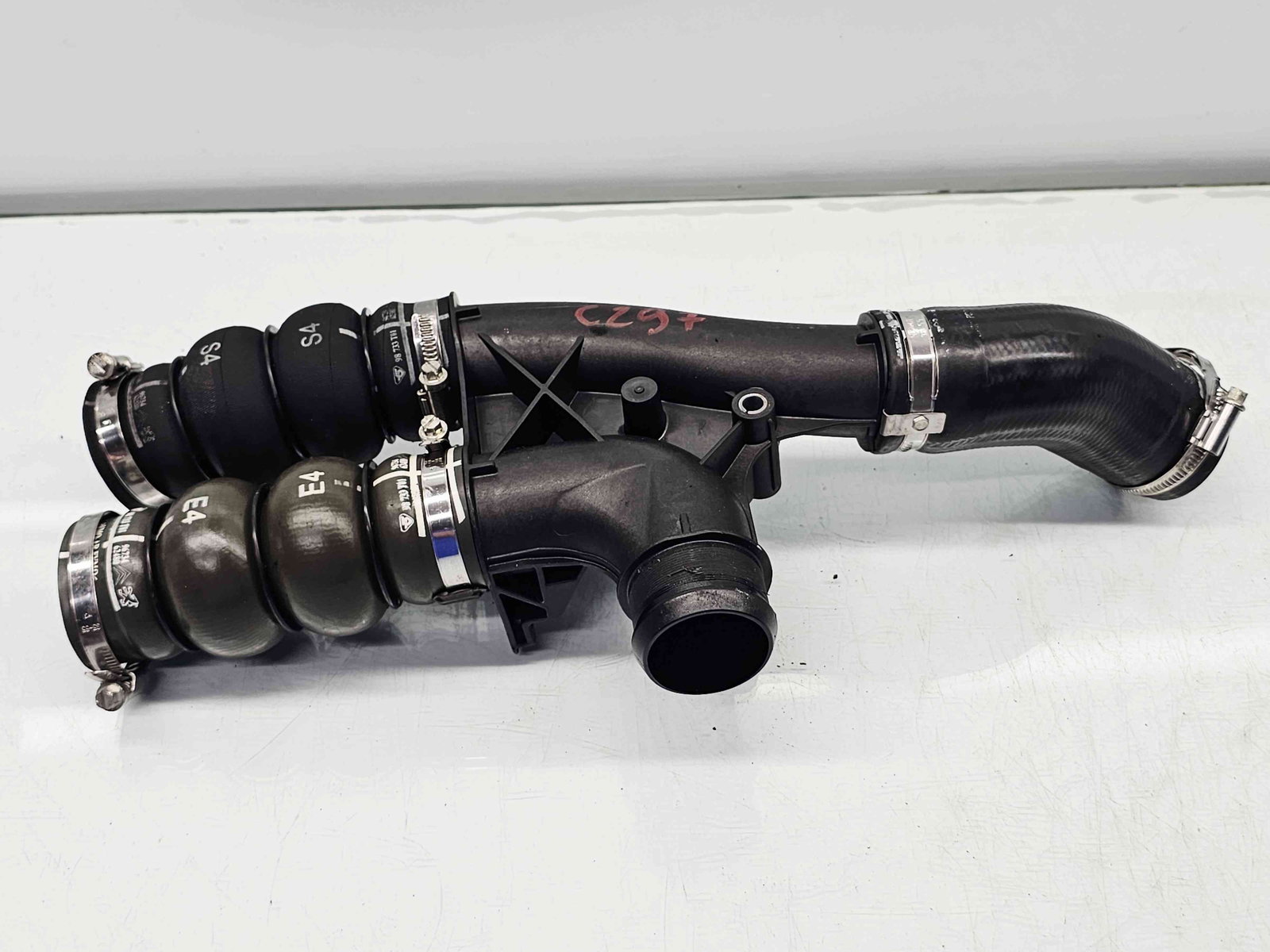 Tub intercooler Peugeot 208 [Fabr 2012-2024] 9678406580 1.4 HDI 8HR 50KW / 68CP - imagine 1