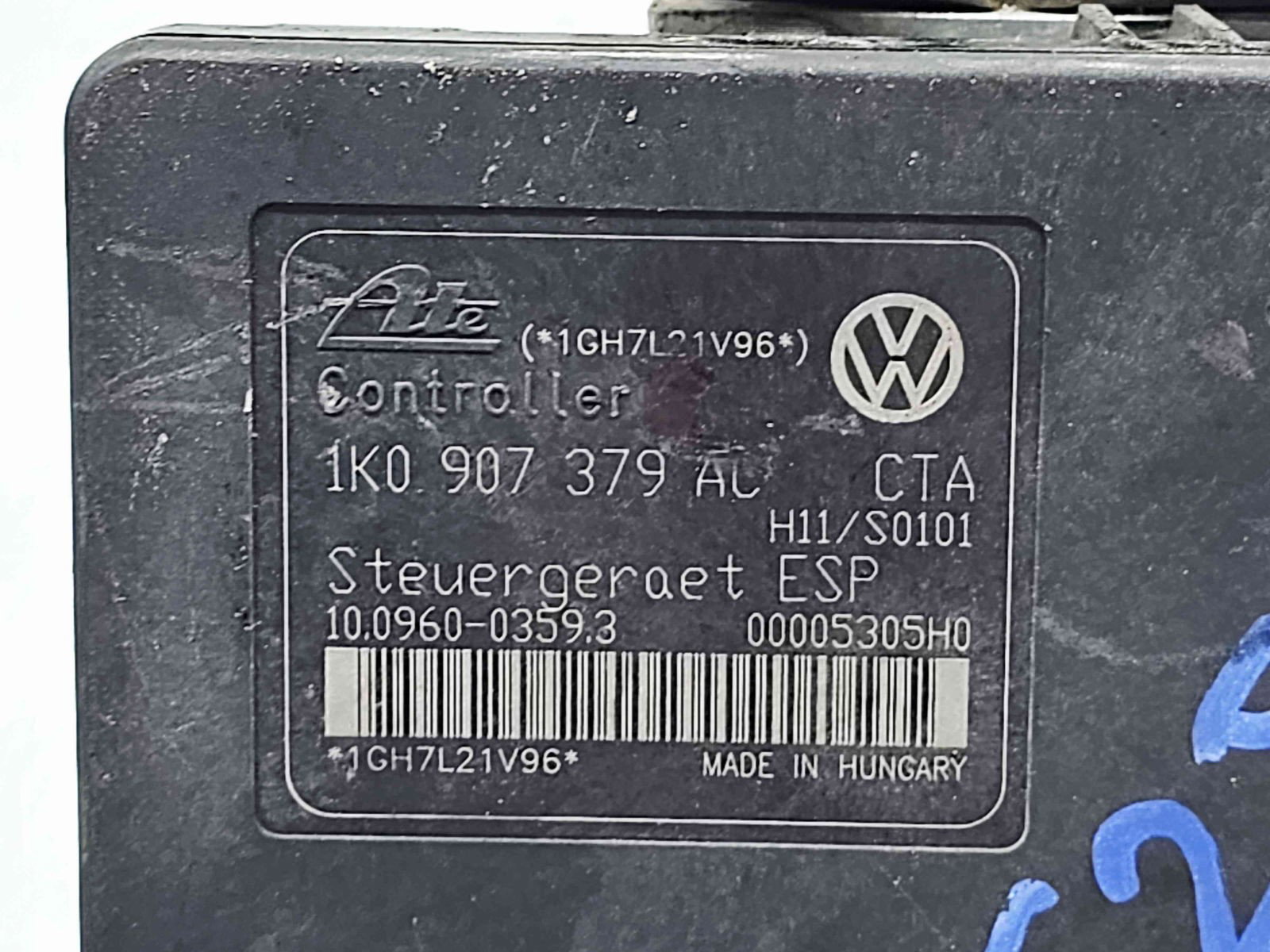 Pompa ABS Volkswagen Golf 5 (1K1) [Fabr 2004-2008] 1K0907379AC n 1K0614518 2.0 TDI BMN 125KW / 170CP - imagine 5