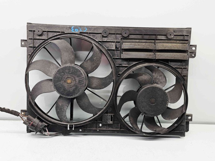 Electroventilator  Volkswagen Golf 6 (5K1) [Fabr 2009-2013] 1K0121207BC 2.0 TDI CFGB 125KW / 170CP