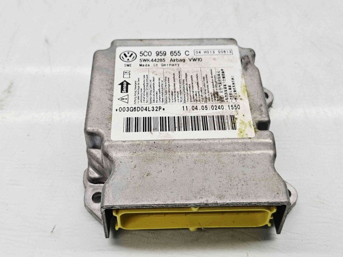 Calculator airbag  Volkswagen Golf 6 (5K1) [Fabr 2009-2013] 5C0959655C 2.0 TDI CFFB 103KW / 140CP