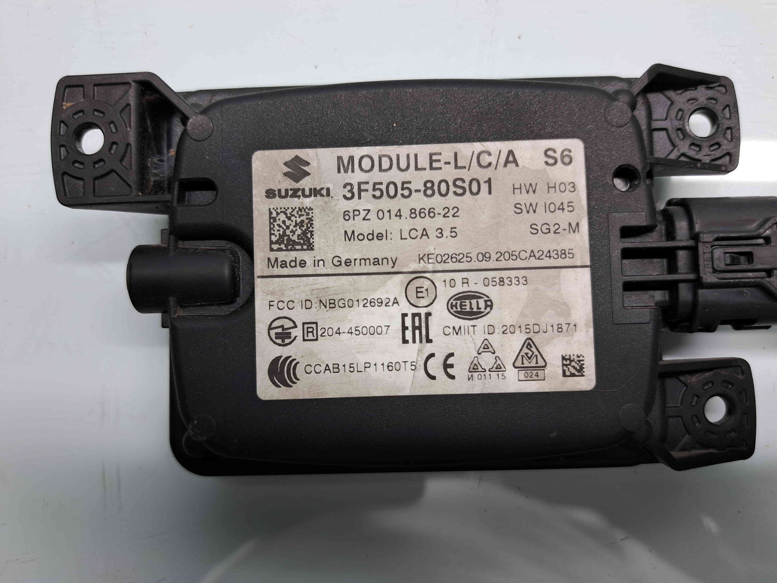 Modul confort SUZUKI Swift 3 M-Hybrid [Fabr 2016-2024] 3F505-80S01 - imagine 4