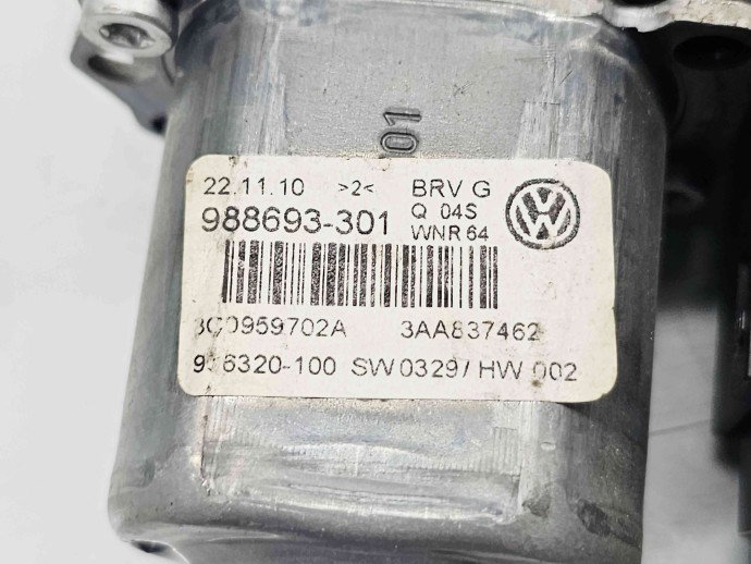 Motoras geam dreapta fata Volkswagen Passat B7 (362) [Fabr 2010-2014] 3C095970A