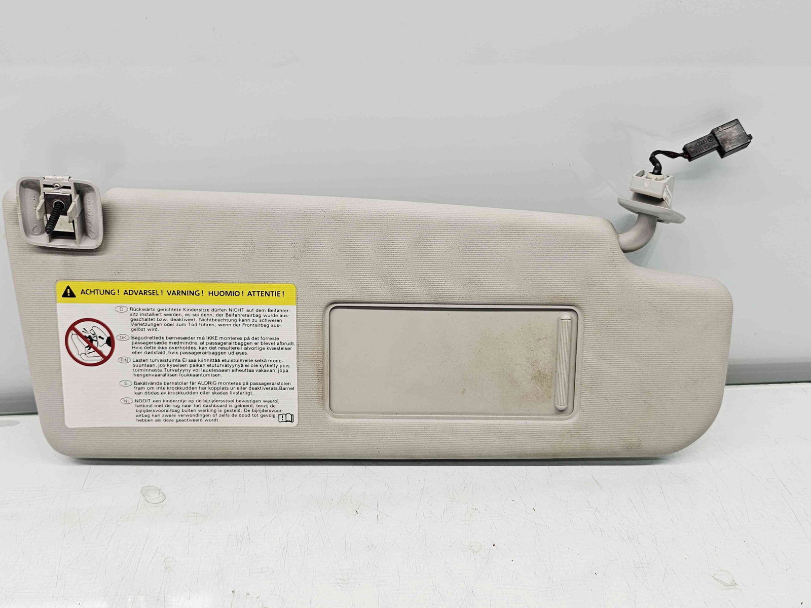 Parasolar dreapta Volkswagen Passat B7 (362) [Fabr 2010-2014] OEM - imagine 2