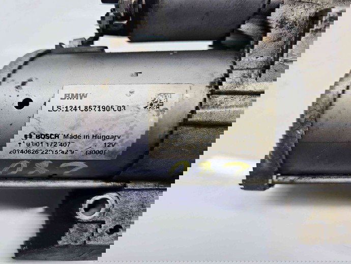  Electromotor 12 dinti  Bmw X1 (E84) [Fabr 2009-2015] 8571905 03  2.0 N47D20105KW / 143CP