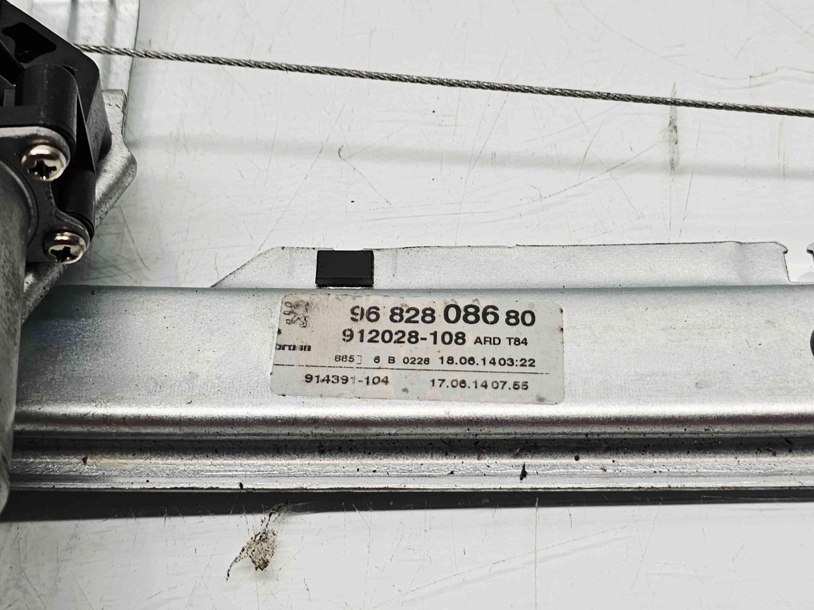 Macara electrica geam dreapta spate Peugeot 3008 [Fabr 2009-2016] 9682808680 - imagine 2