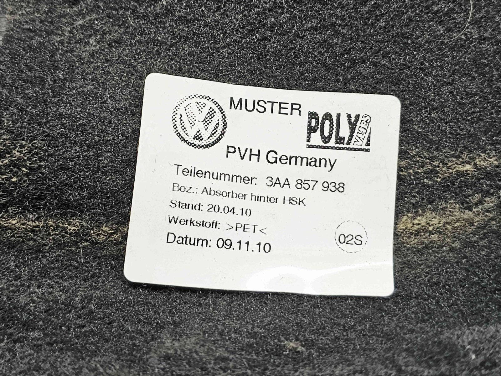 Torpedou Volkswagen Passat B7 (362) [Fabr 2010-2014] 3AA857938 - imagine 6