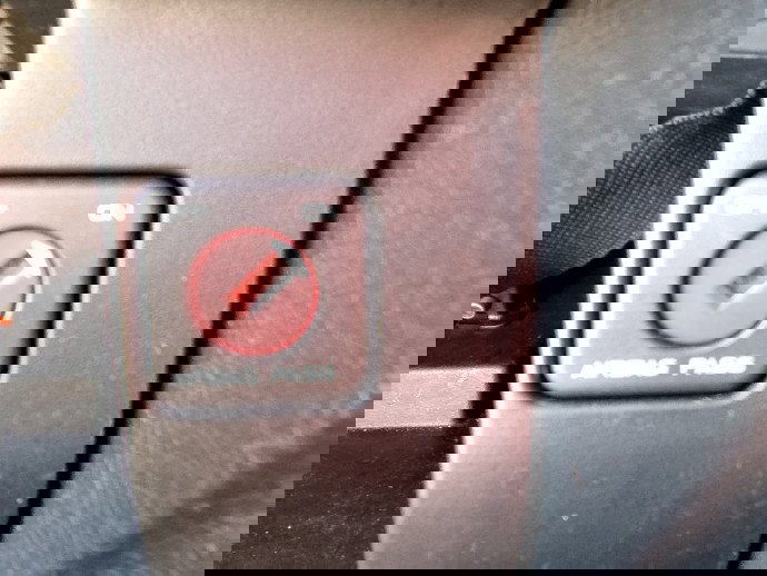 Buton ON/OFF airbag PEUGEOT 207 (WA) [Fabr 2006-2012] 1.6 HDI 9HZ 80KW / 109CP