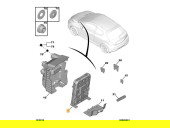 Modul control BSI PEUGEOT 207 (WA) [Fabr 2006-2012] 9659285580  1.6 HDI 9HZ 80KW / 109CP