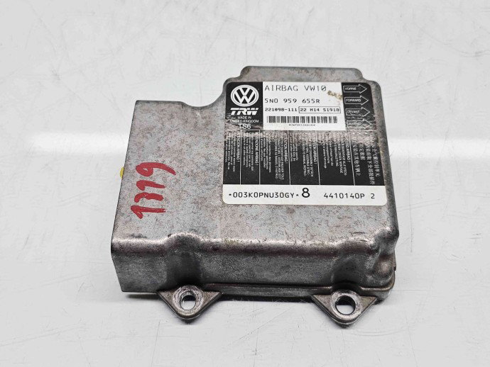 Calculator airbag  Seat Leon (1P1) [Fabr 2005-2011] 5N0959655R 1.4 Benz CAXA 90KW / 122CP