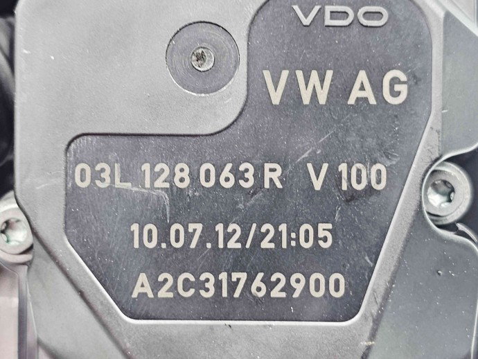 Clapeta acceleratie  Volkswagen Passat B7 (362) [Fabr 2010-2014] 03L128063R 2.0 TDI CJCA 105KW / 143CP