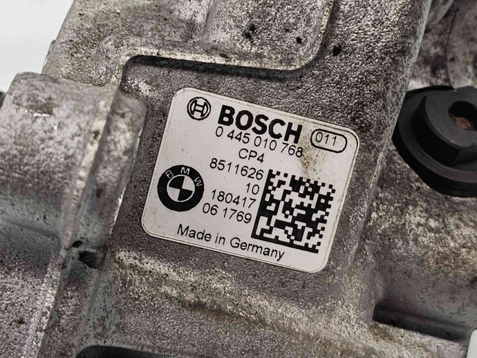 Pompa inalta presiune  Bmw 3 (F30) [Fabr 2012-2017] 8511626 | 0445010768 2.0 B47D20 140KW / 190CP