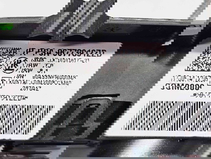  Ansamblu manete Peugeot 3008 [Fabr 2009-2016] 96773912ZD