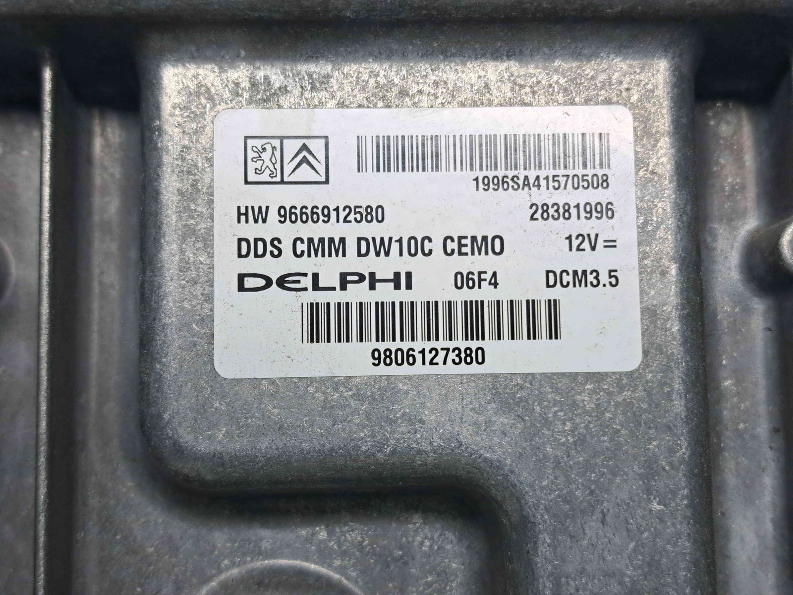 Calculator motor ECU Peugeot 3008 [Fabr 2009-2016] 28381996 2.0 HDI RHH 120KW / 163CP - imagine 4