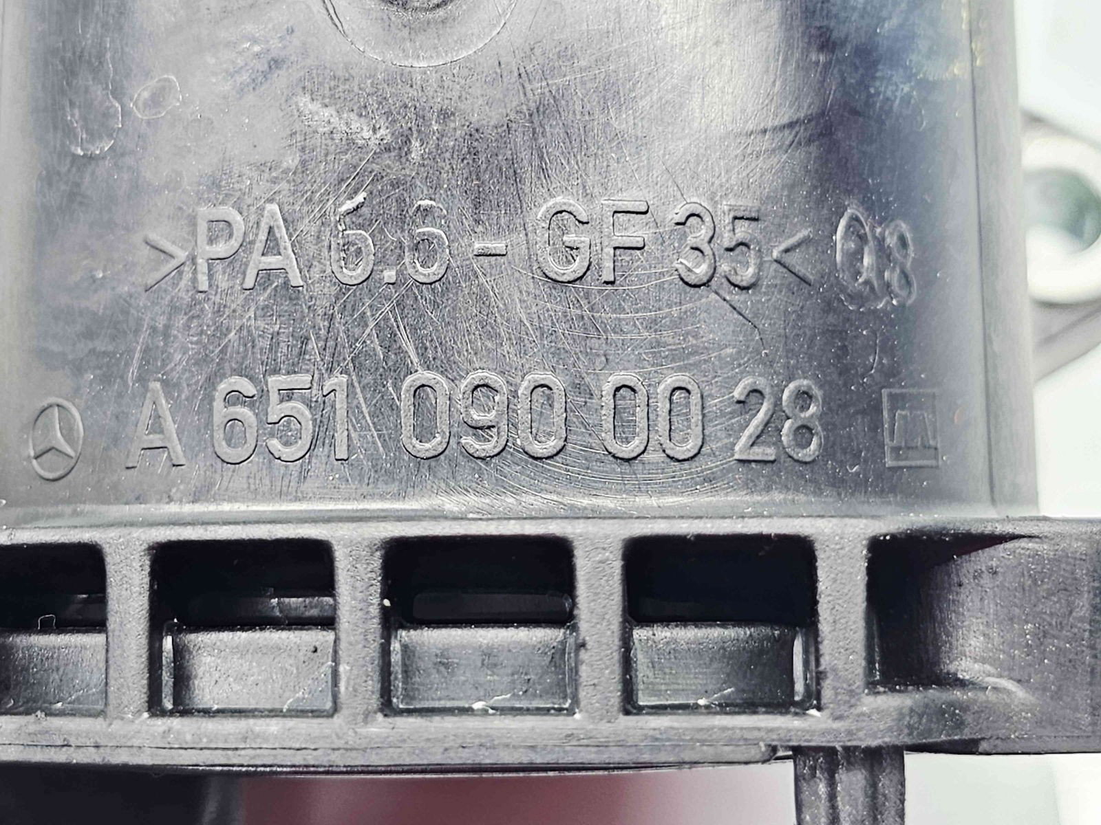 Tub galerie admisie Mercedes Clasa C (W204) [Fabr 2007-2014] A6510900028 2.2 CDI 651911 125KW / 170CP - imagine 2