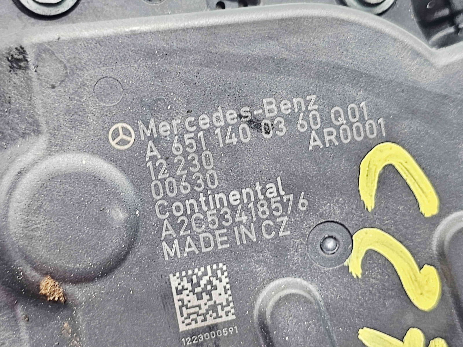 Supapa EGR Mercedes Sprinter 3.5-t (906) [Fabr 2006-2013] A6511400360Q01 2.2 CDI 651911 125KW / 170CP - imagine 2