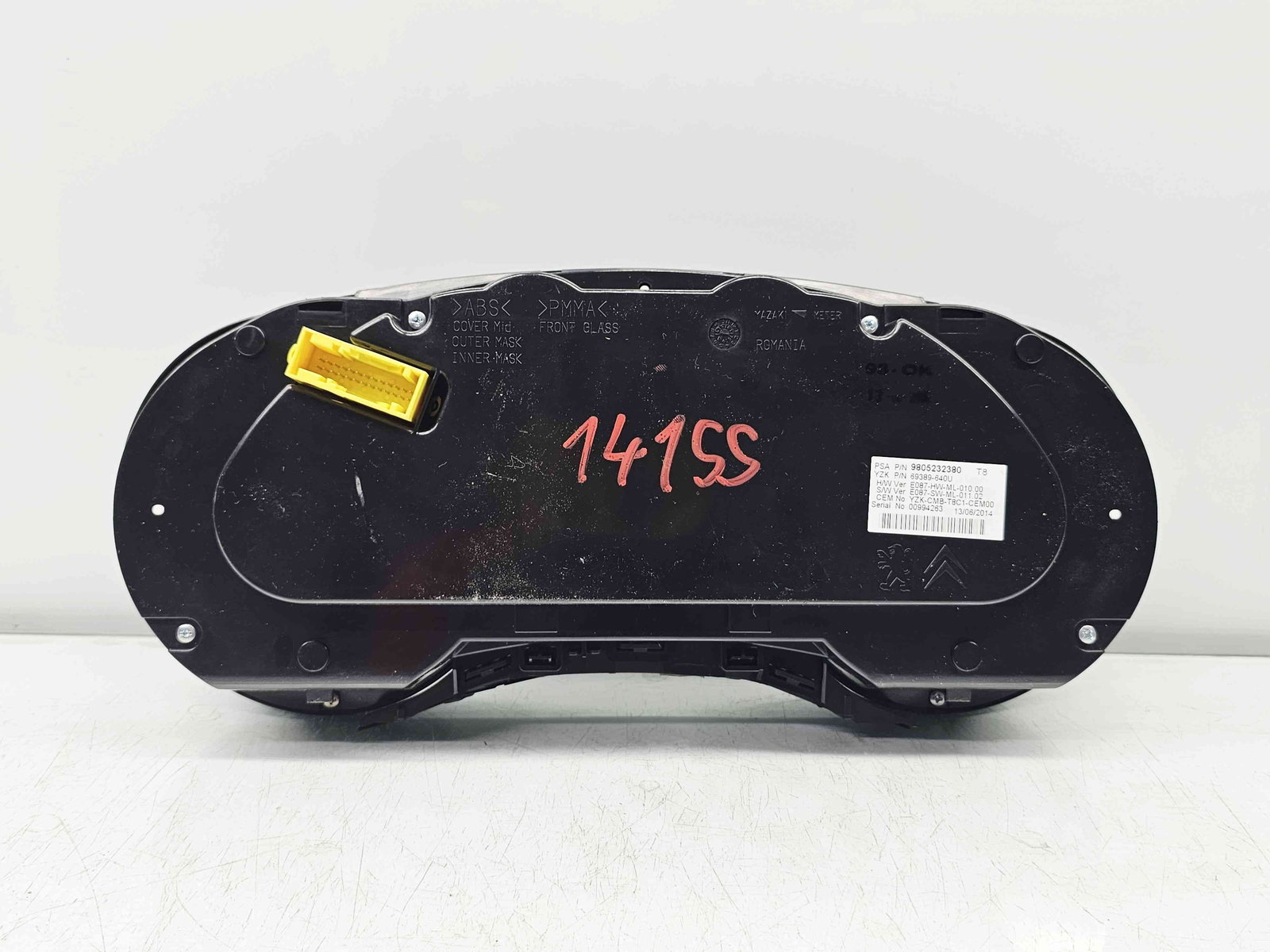 Ceas bord Peugeot 3008 [Fabr 2009-2016] 9805232380 - imagine 2