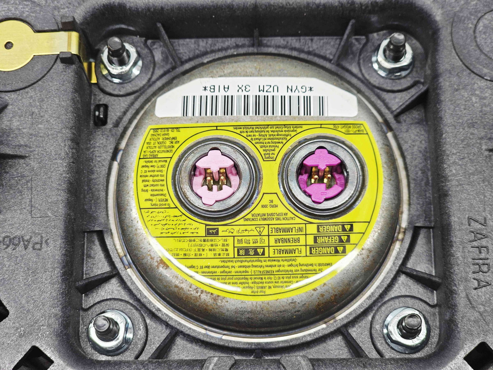 Airbag volan Opel Zafira B (A05) [Fabr 2006-2011] 13111348 - imagine 3