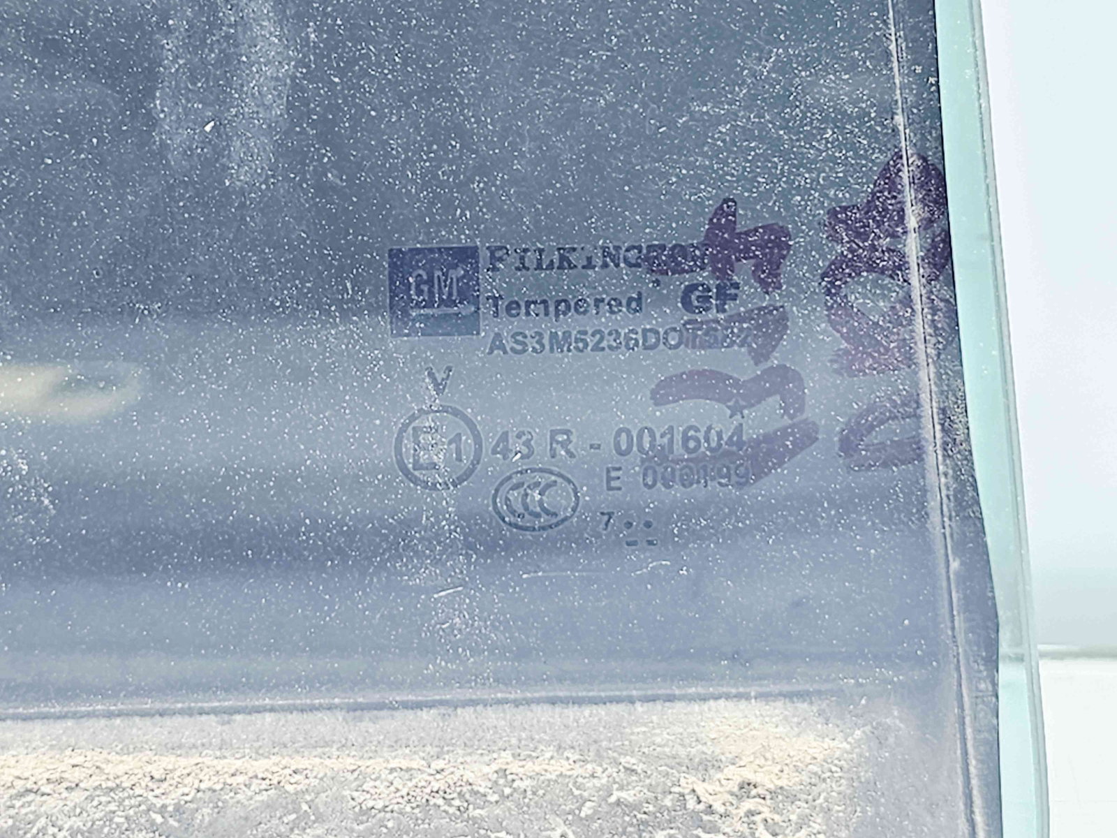 Geam fix usa dreapta spate Opel Zafira B (A05) [Fabr 2006-2011] OEM - imagine 2