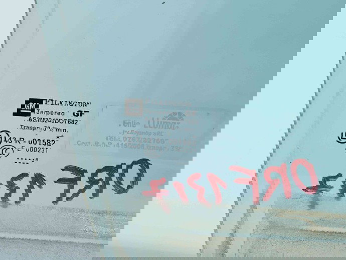 Geam usa dreapta fata Opel Zafira B (A05) [Fabr 2006-2011] OEM