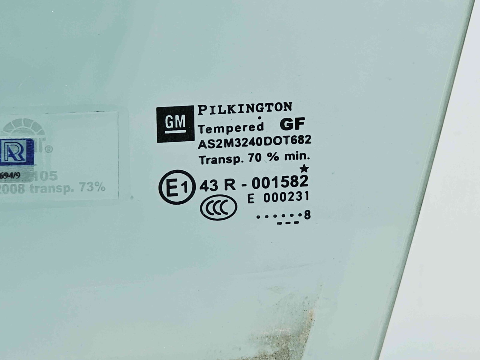 Geam usa stanga fata Opel Zafira B (A05) [Fabr 2006-2011] OEM - imagine 2