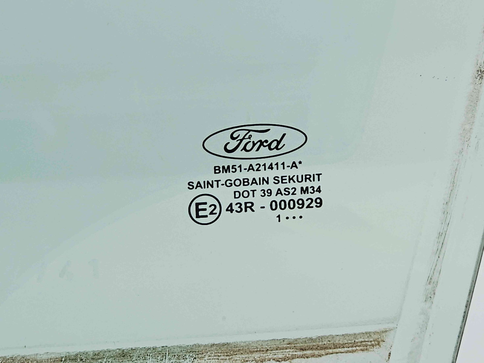 Geam usa stanga fata Ford Focus 3 [Fabr 2010-2018] OEM - imagine 2