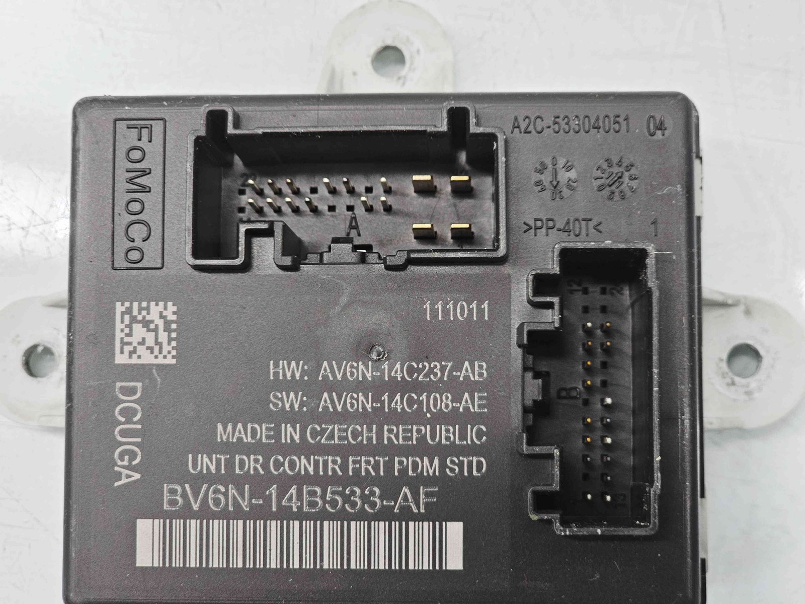 Modul confort Ford Focus 3 [Fabr 2010-2018] AV6N-14C237-AB - imagine 3