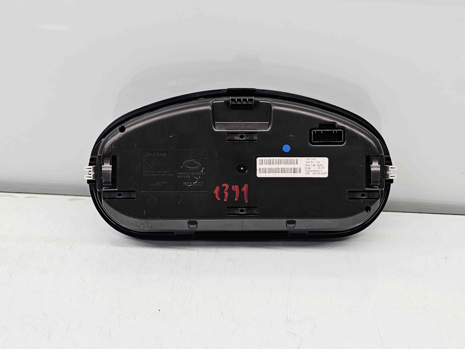 Ceas bord Renault Fluence [Fabr 2010-prezent] OEM - imagine 2