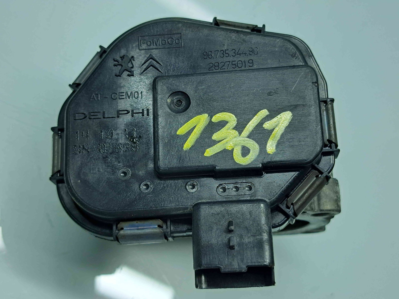 Clapeta acceleratie Ford Focus 3 [Fabr 2010-2018] 9673534480 1.6 TDCI T1DB 85KW / 115CP - imagine 4