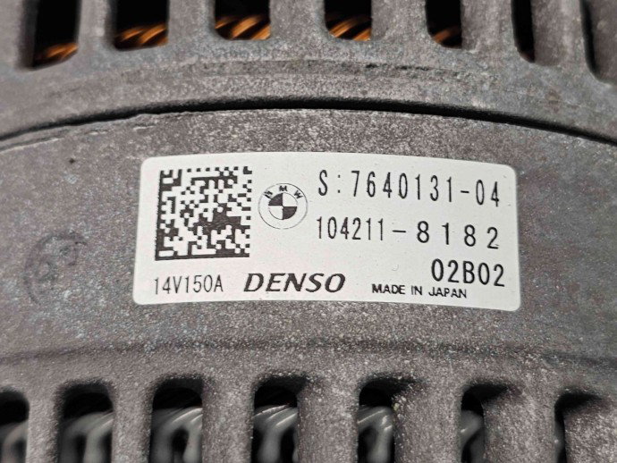 Alternator  Bmw 3 (F30) [Fabr 2012-2017] 7640131 2.0 B47D20 140KW / 190CP