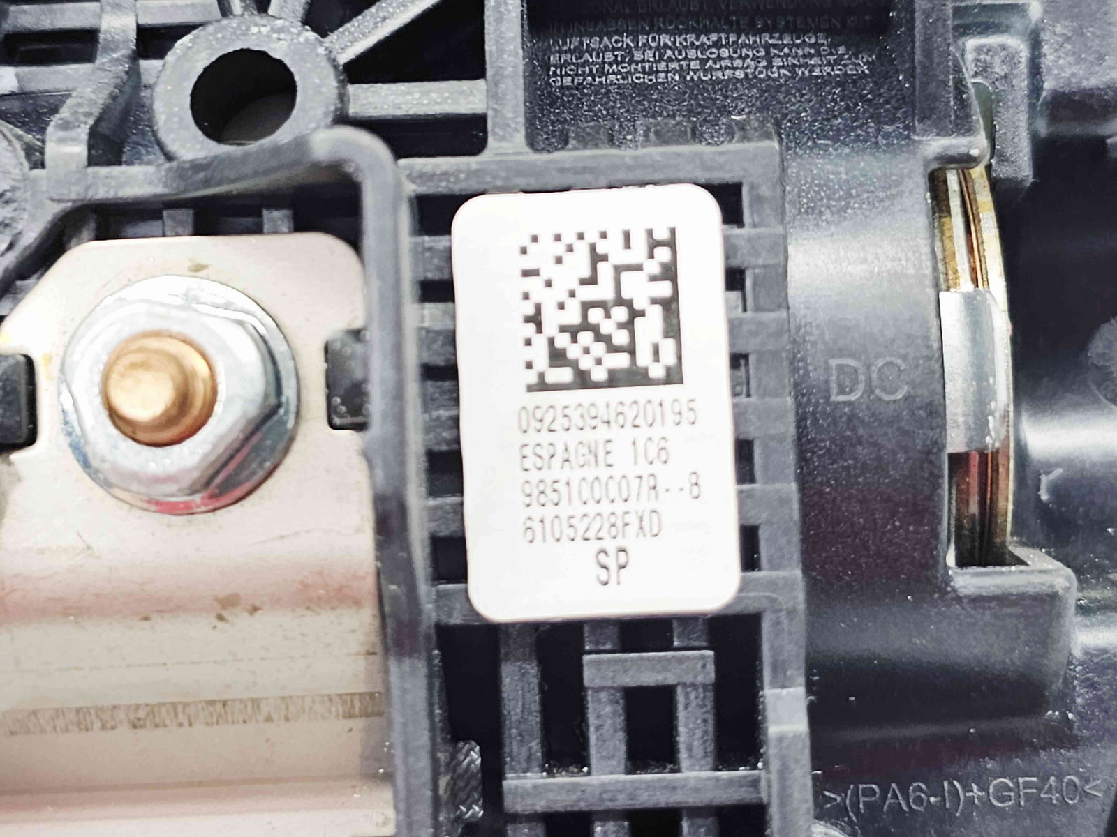 Airbag volan Renault Megane 3 (B95) [Fabr 2008-2016] 985100007R - imagine 3