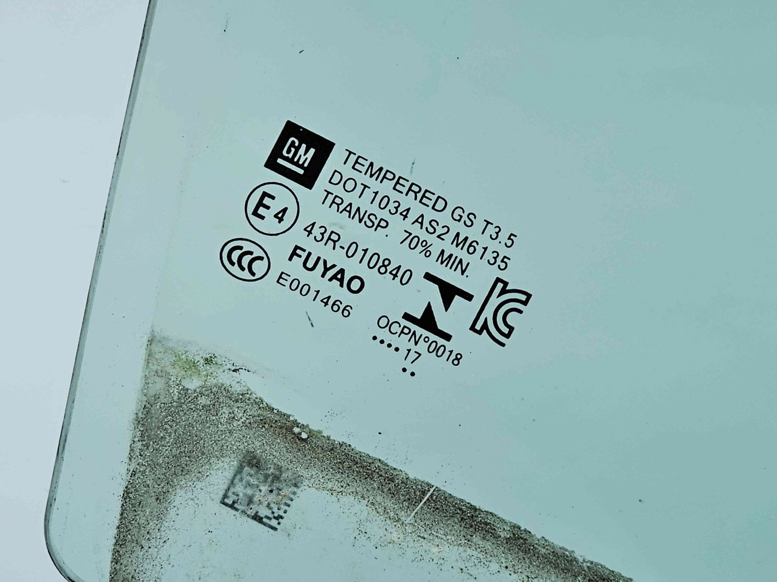 Geam usa dreapta spate Opel Astra K Hatchback [Fabr 2015-2022] OEM - imagine 2