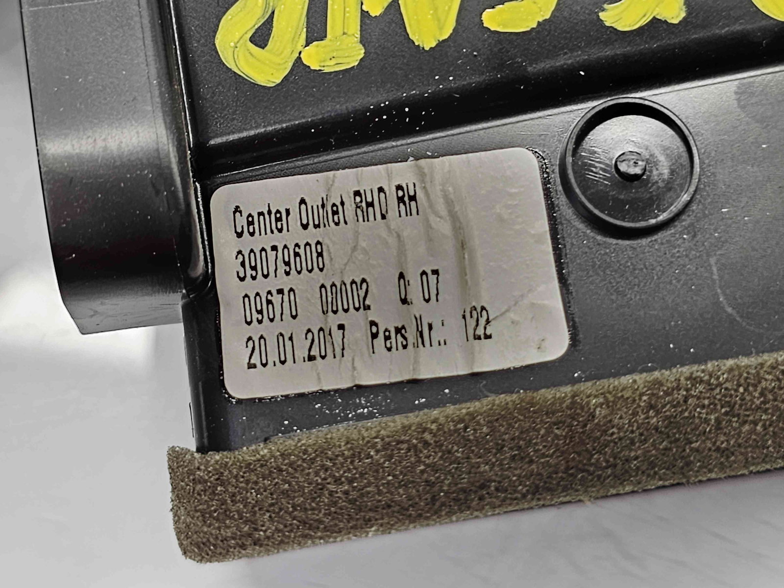 Grila aerisire centrala Opel Astra K Hatchback [Fabr 2015-2022] 39079608 - imagine 4