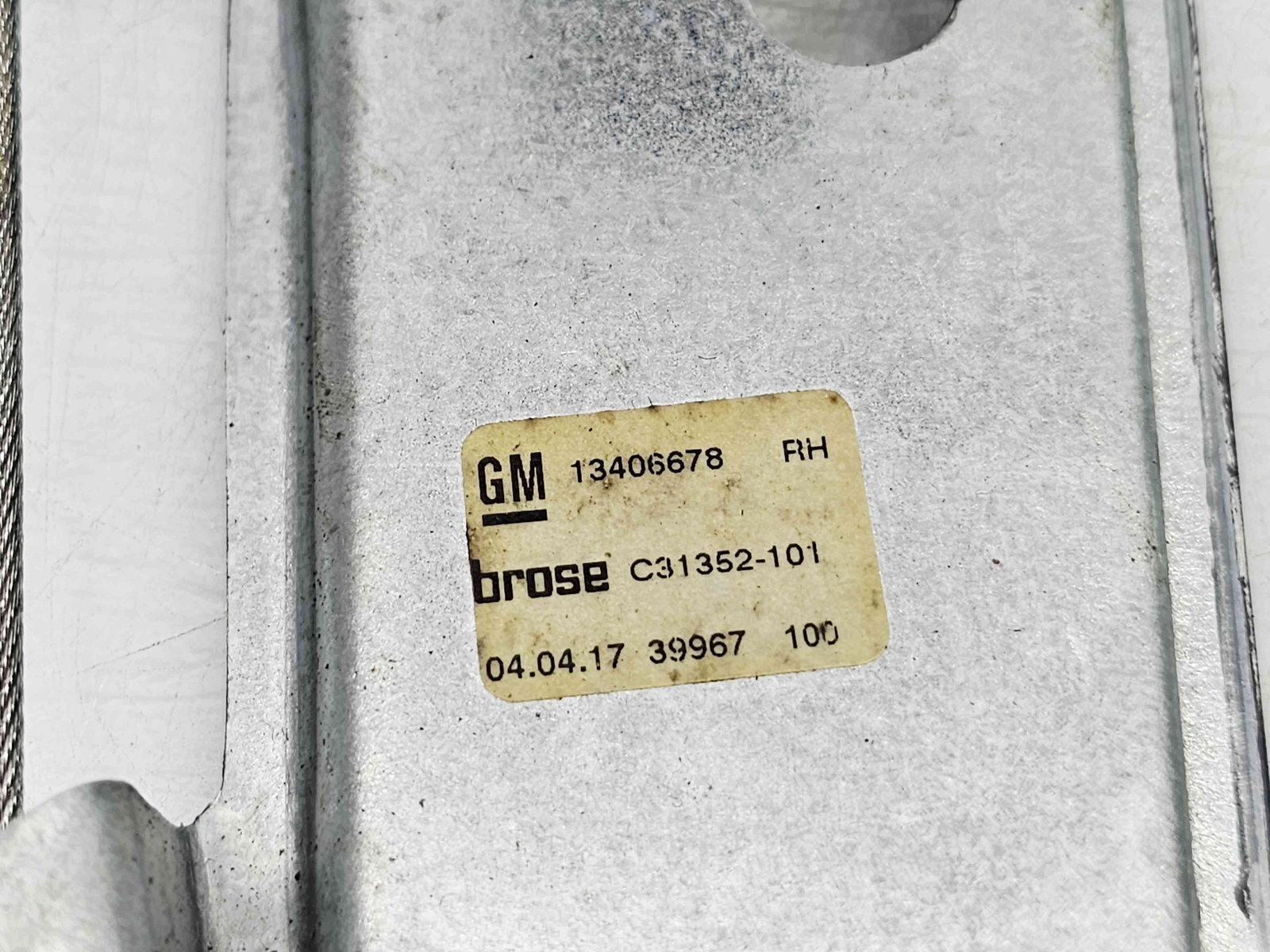 Macara electrica geam dreapta spate Opel Astra K Hatchback [Fabr 2015-2022] 13406678 - imagine 4