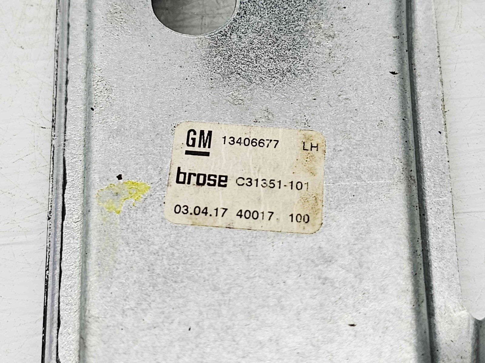 Macara electrica geam stanga spate Opel Astra K Hatchback [Fabr 2015-2022] 13406677 - imagine 3