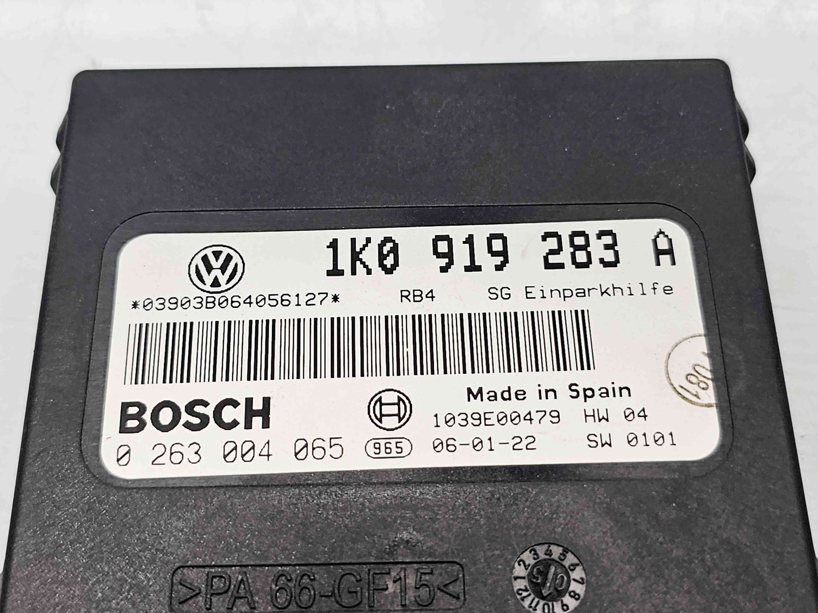 Modul confort Volkswagen Golf 5 Plus (5M1) [Fabr 2005-2008] 1K0919283A - imagine 3