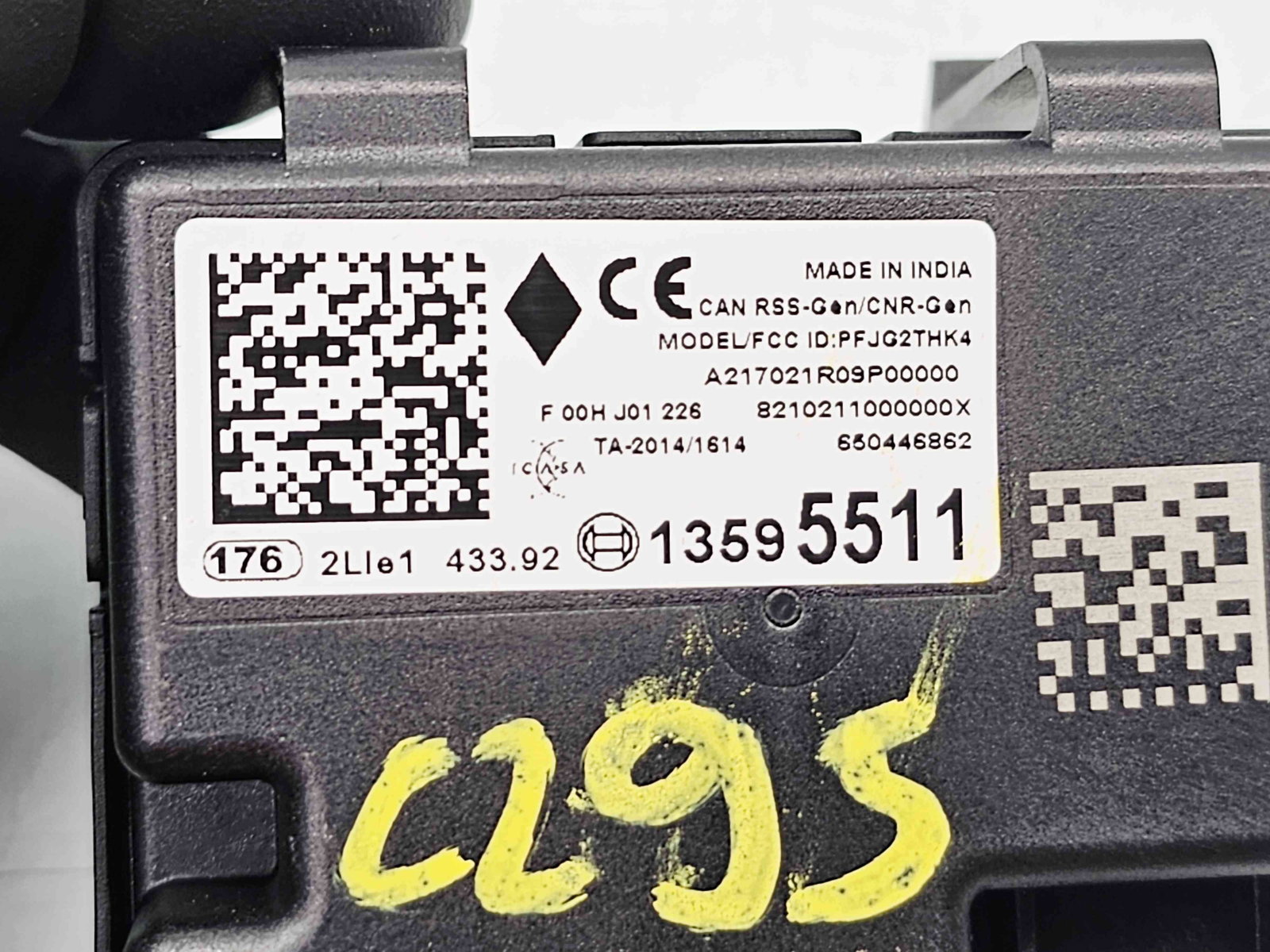 Modul confort Opel Astra K Hatchback [Fabr 2015-2022] 13595511 - imagine 3