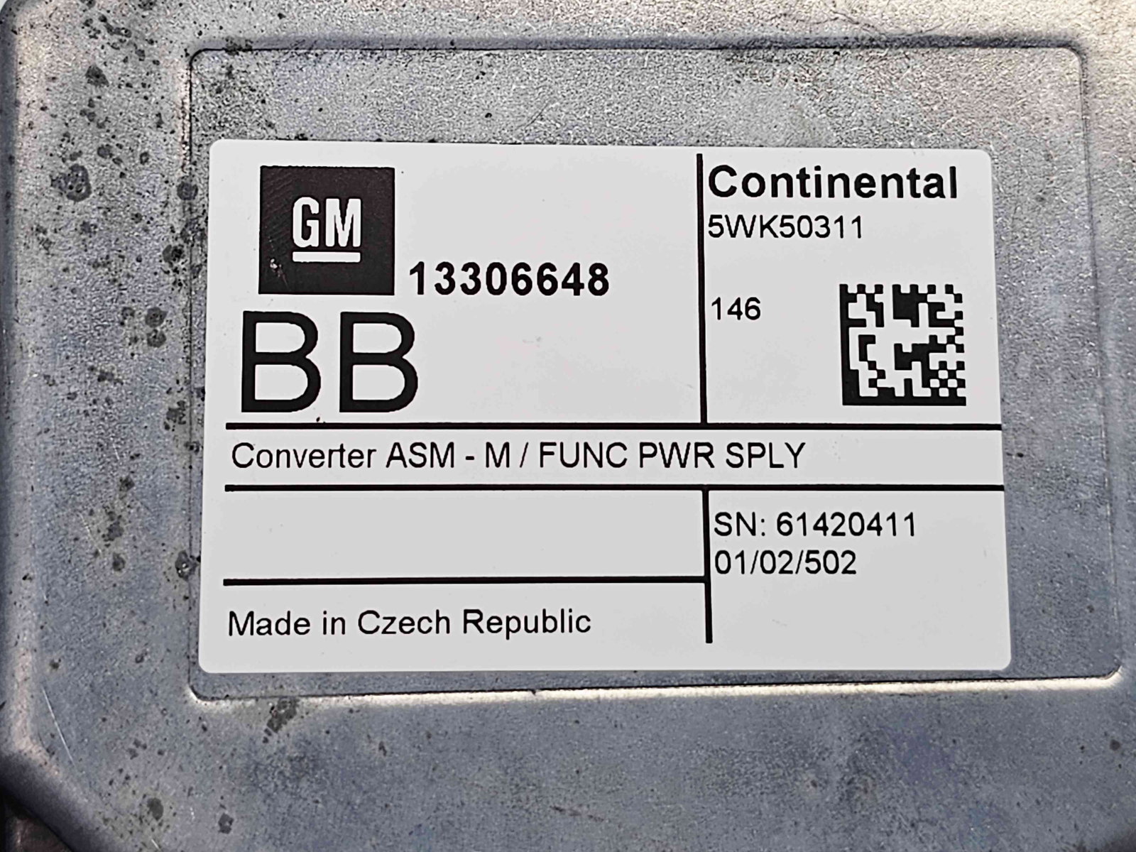 Modul confort Opel Astra K Hatchback [Fabr 2015-2022] 13306648 - imagine 4