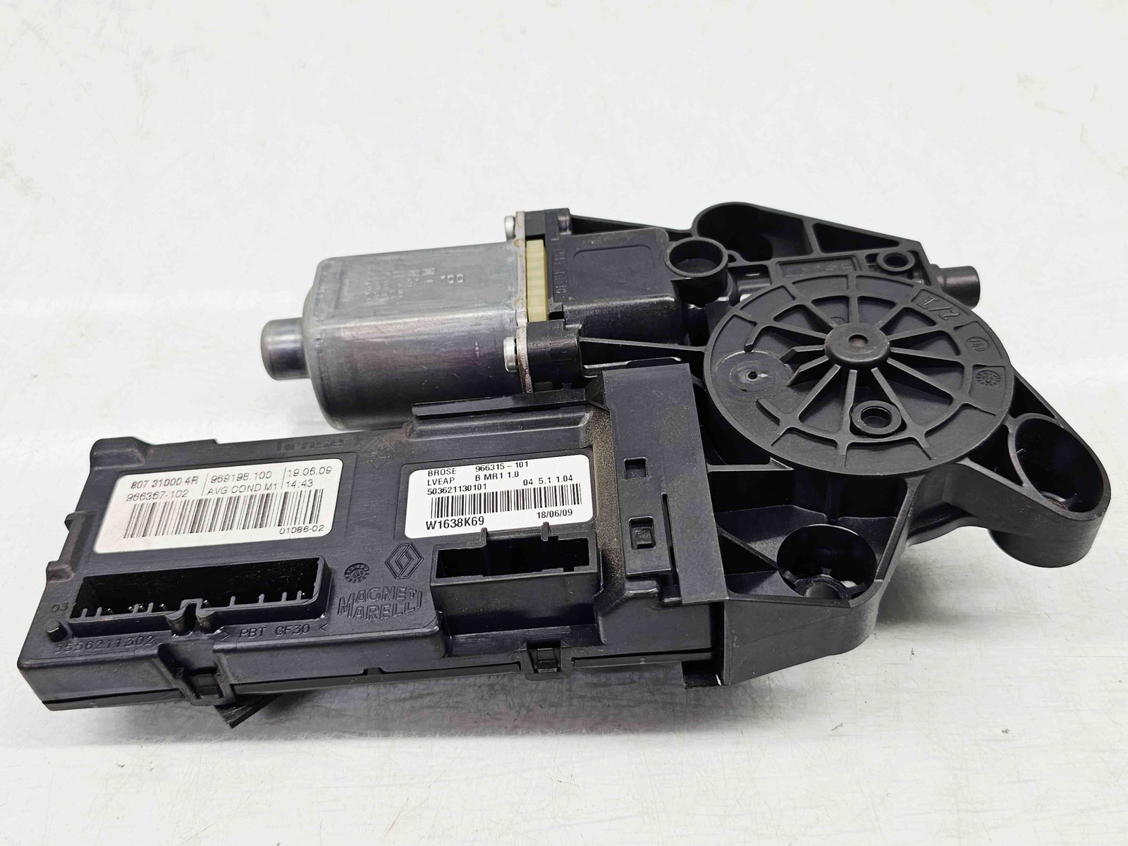 Motoras geam stanga fata Renault Megane 3 (B95) [Fabr 2008-2016] 807310004R - imagine 3