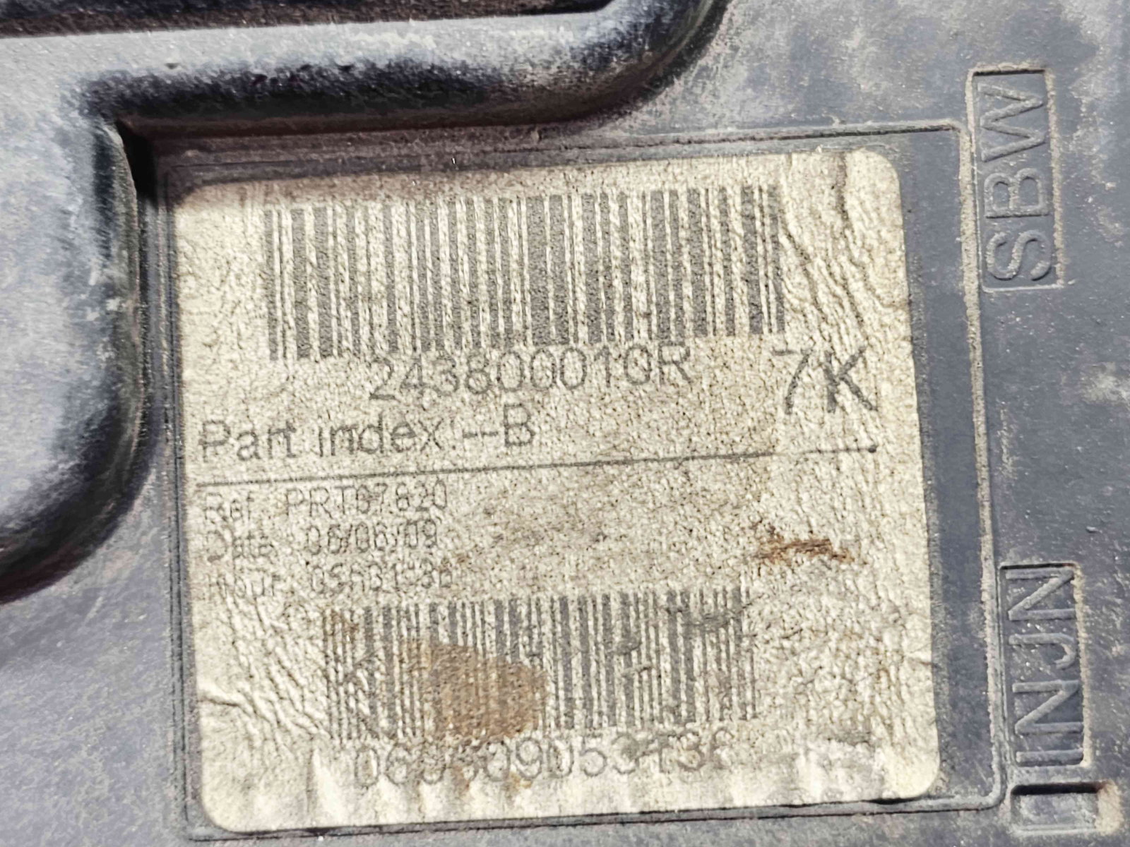 Borna baterie (+) cu capsa Renault Megane 3 (B95) [Fabr 2008-2016] 243800010R - imagine 5