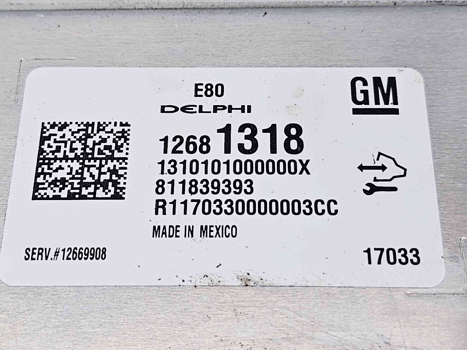 Calculator motor ECU Opel Astra K Hatchback [Fabr 2015-2022] 12681318 1.0 Benz B10XFT 77KW / 105CP - imagine 3