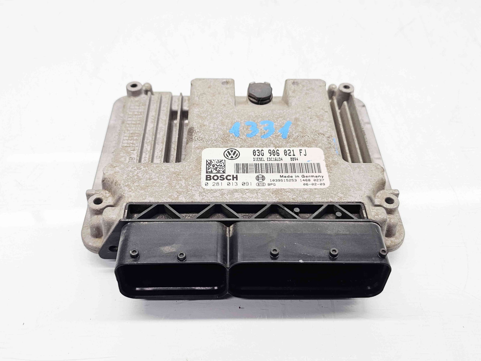 Calculator motor ECU Volkswagen Golf 5 Plus (5M1) [Fabr 2005-2008] 03G906021FJ 1.9 TDI BLS 77KW / 105CP - imagine 2