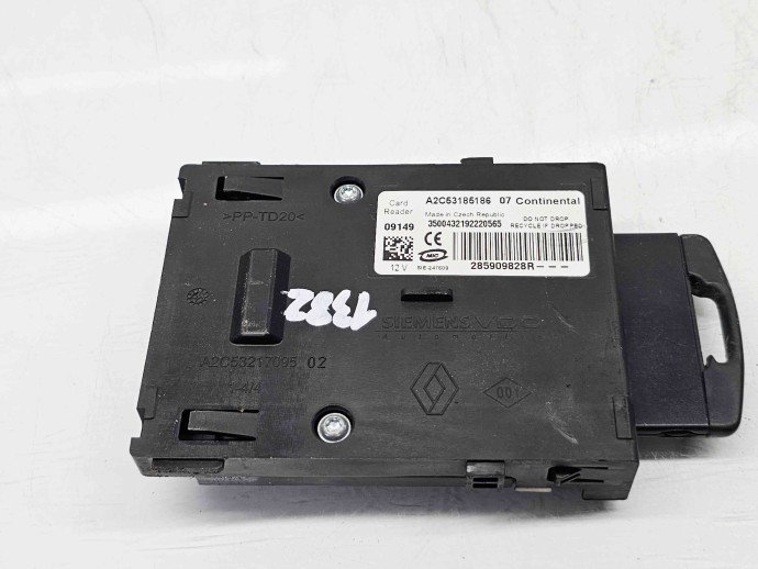  Contact cu cheie Renault Megane 3 (B95) [Fabr 2008-2016] A2C53185186  1.6 Benz K4M85881KW / 110CP