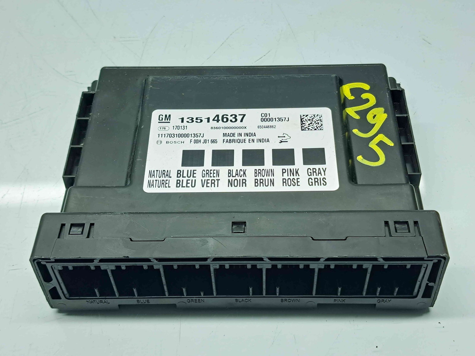 Modul confort Opel Astra K Hatchback [Fabr 2015-2022] 13514637 - imagine 1