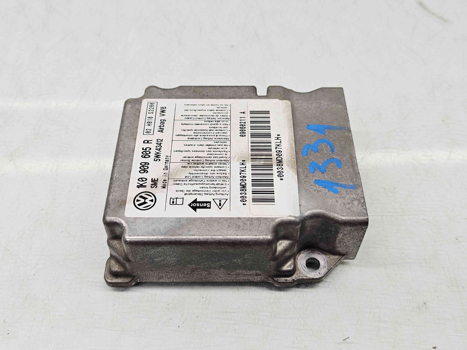 Calculator airbag Volkswagen Jetta 3 (1K2) [Fabr 2005-2010] 1K0909605R 1.9 TDI BLS 77KW / 105CP